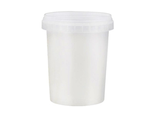 600ml Plastic IML Bucket with Lid, CX039D