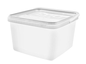 3800ml IML Container with Lid, Square Container, CX077