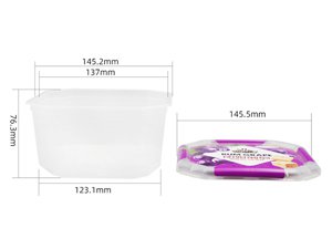950ml IML Container with Lid, CX035