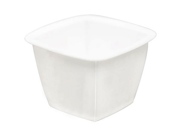 55ml IML Plastic Container, White Color, CX046