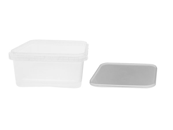 2500ml IML Plastic Container with Lid, CX076