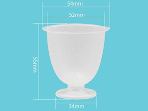 55ml IML Drink Cup, Plastic Goblet, CX041C
