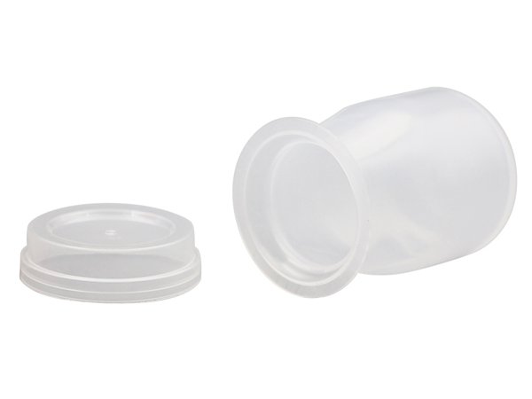 110ml IML Plastic Bottle with Lid, CX006B