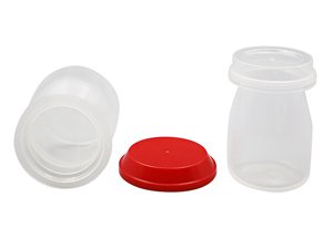 120ml IML Plastic Bottle with Lid, CX006C