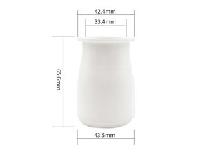 60ml IML Plastic Bottle, Yogurt Container, CX006D